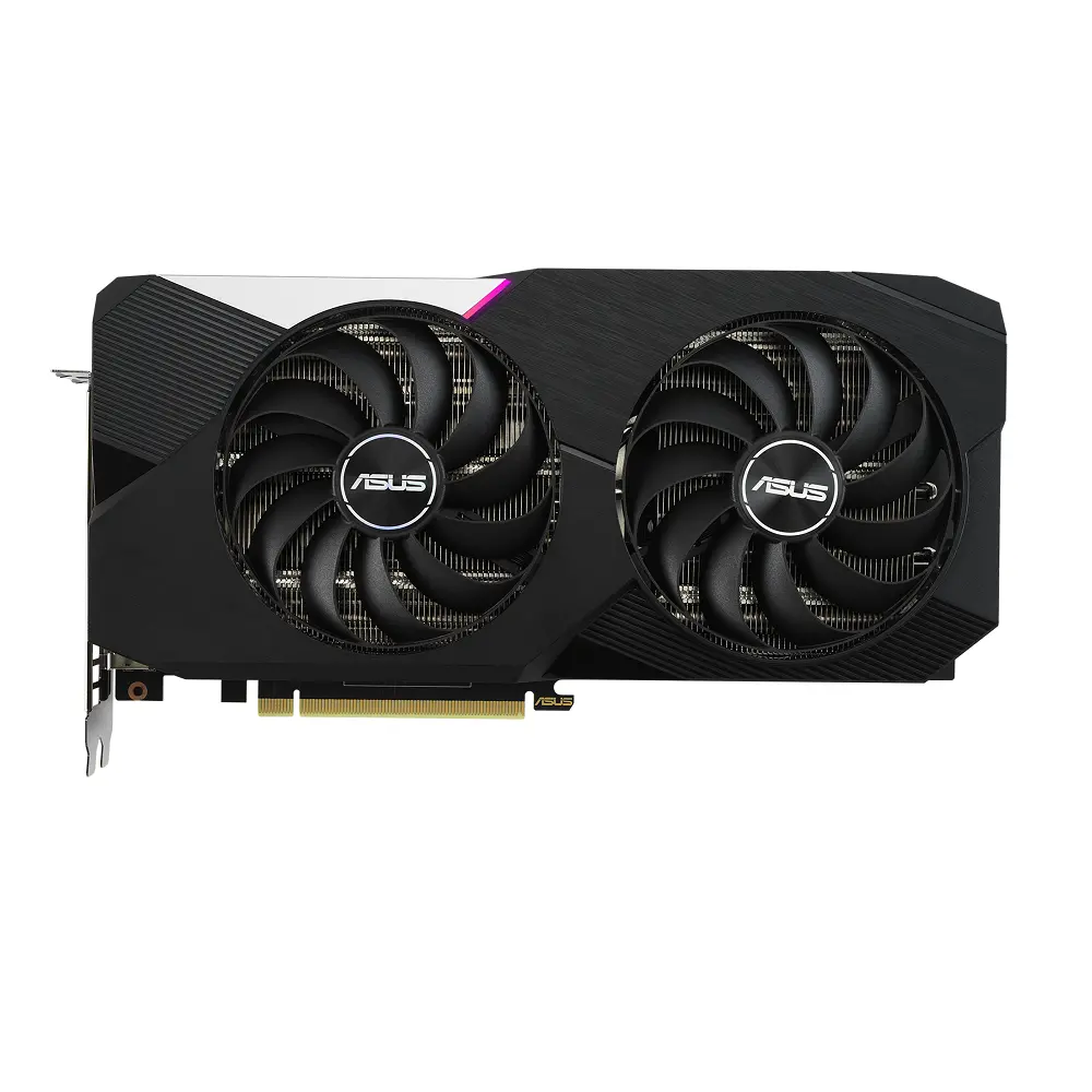 Видеокарта ASUS DUAL-RTX3060TI-O8G-V2,  8GB GDDR6 256бит