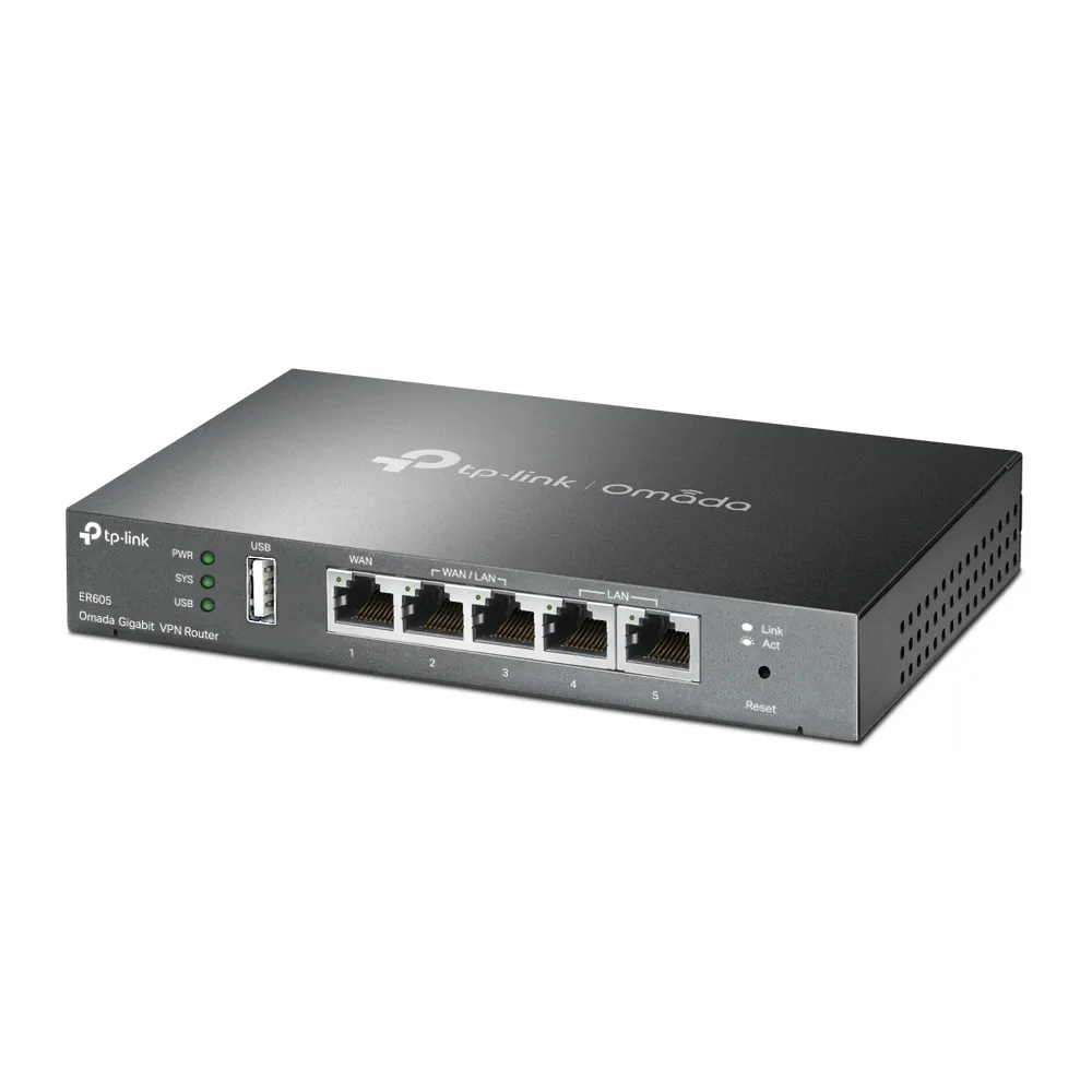 Router VPN TP-LINK ER605, Negru