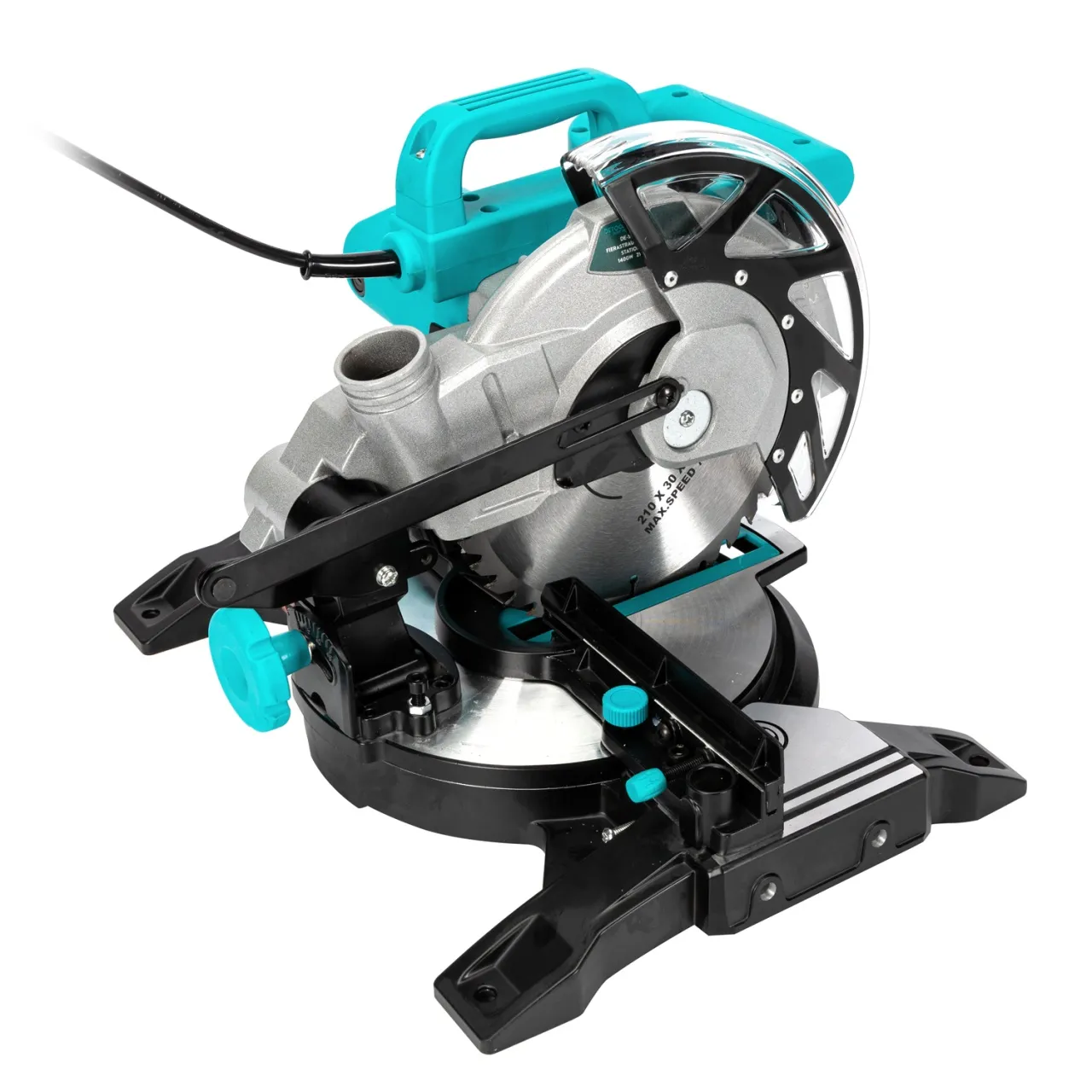 Пила циркулярная стационарные Detoolz 1400W 210мм — 3