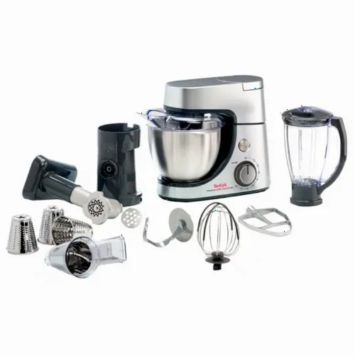 Robot de bucătărie Tefal QB516D38 S, Argintiu