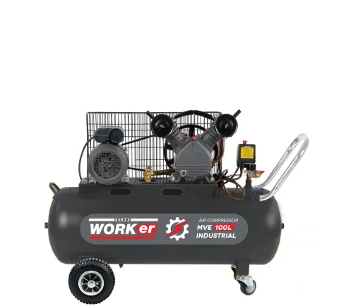Compresor de aer TECHNOWORKER MVE 100L 2200W