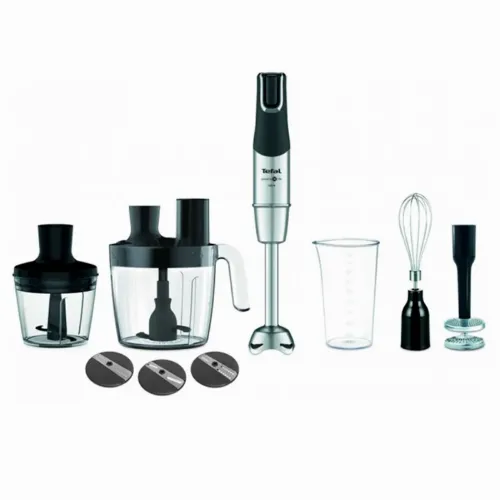 Погружной блендер Tefal HB95LD38, Серебристо-Черный