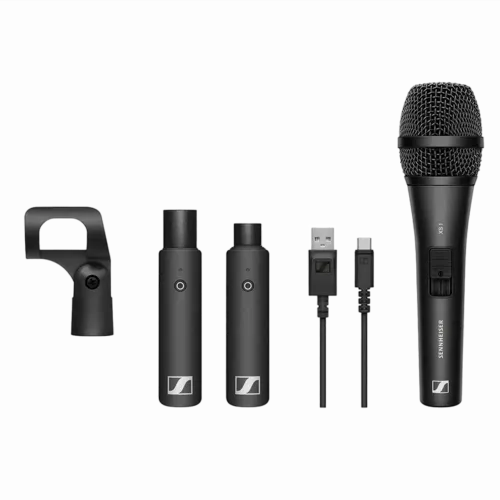 Микрофон для живого исполнения Sennheiser XSW-D Vocal Set, Беспроводной, Чёрный