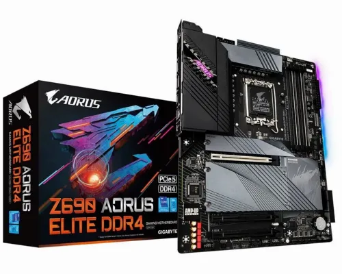 Placă de bază Gigabyte Z690 AORUS ELITE DDR4, LGA1700, Intel Z690, ATX