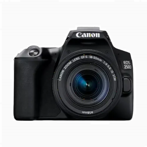 Aparat foto DSLR Canon EOS 250D, Negru