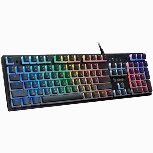Tastatură Bloody S510R, Cu fir, Pudding Black