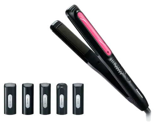 Выпрямитель для волос Panasonic EH-HV52-K865, Чёрный | Розовый