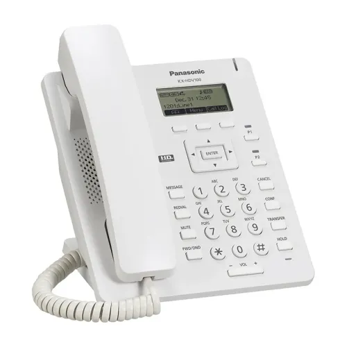 Telefon IP Panasonic KX-HDV100, Alb