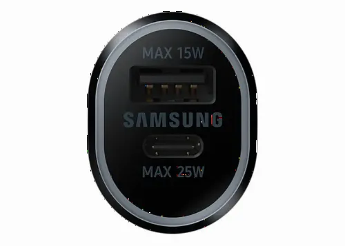 Original Sam. EP-L4020, Fast Car Charger 40W USB + PD (w/o cable), Black