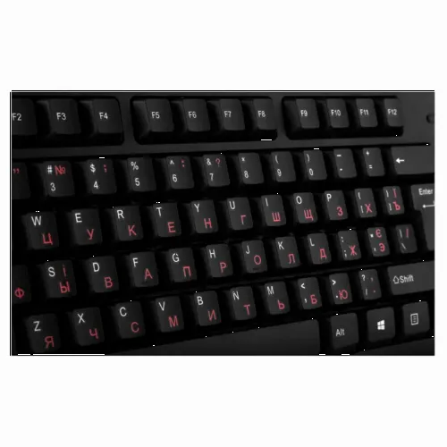 Tastatură SVEN KB-S300, Cu fir, Negru