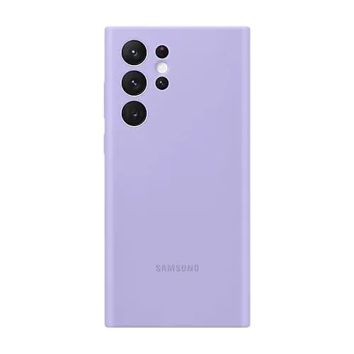 Husă Samsung Silicone Cover for Galaxy S22 Ultra, Violet