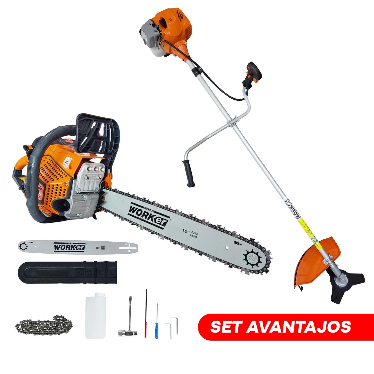 TikTok Motocoasa BC 43 si Drujba TechnoWorker DB5802 PRO