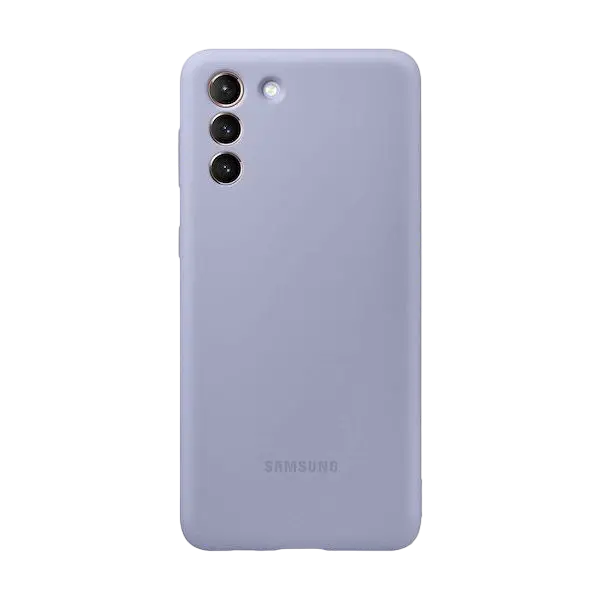 Чехол Samsung Silicone Cover for Galaxy S21+, Фиолетовый