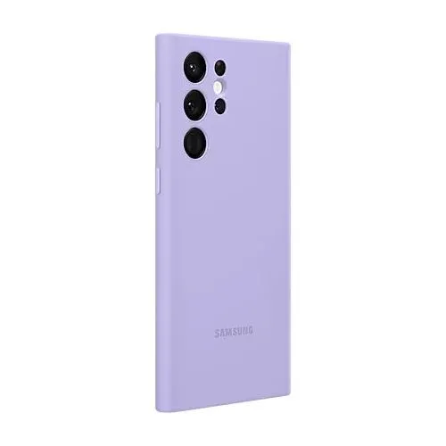 Husă Samsung Silicone Cover for Galaxy S22 Ultra, Violet