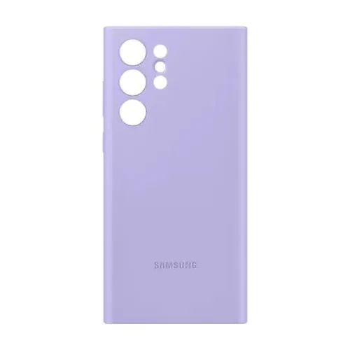 Чехол Samsung Silicone Cover for Galaxy S22 Ultra, Фиолетовый