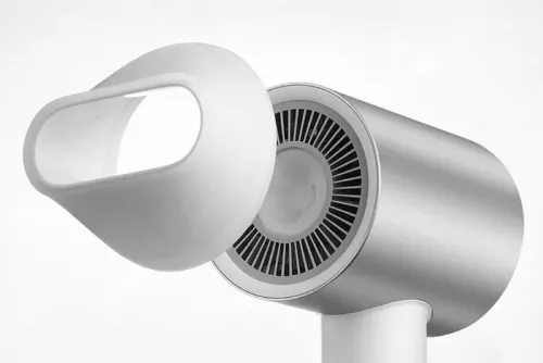 Фен Xiaomi Mi Ionic Hair Dryer H300, 1800 Вт, Серебристый | Белый