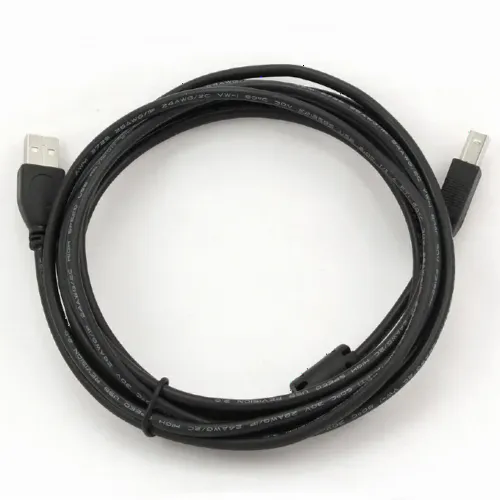 Cablu de comunicație Cablexpert CCF-USB2-AMBM-10, USB Type-A/USB Type-B, 3m, Negru