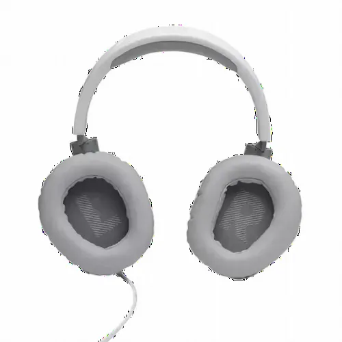 Căști gaming JBL Quantum 100, Cu fir, Alb