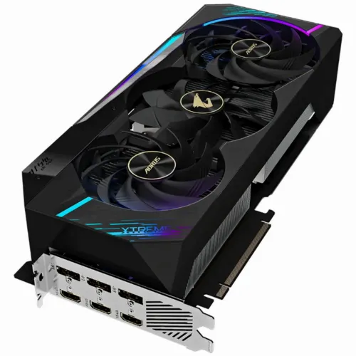 Placă Video Gigabyte GV-N3080AORUS X-10GD, 10GB GDDR6X 320bit