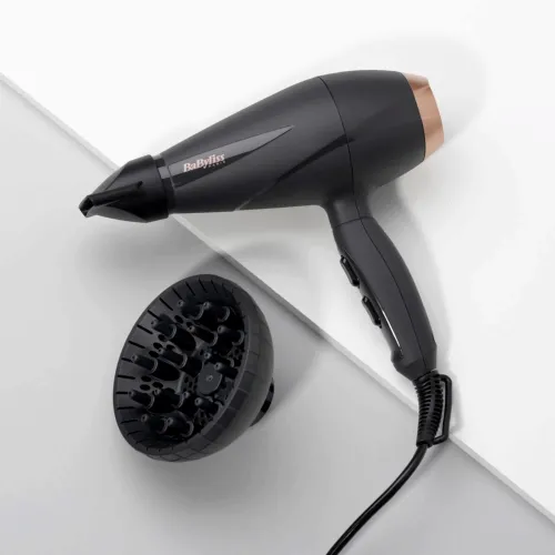 Uscător de păr BaByliss Smooth Pro 6709DE, 2100 W, Negru