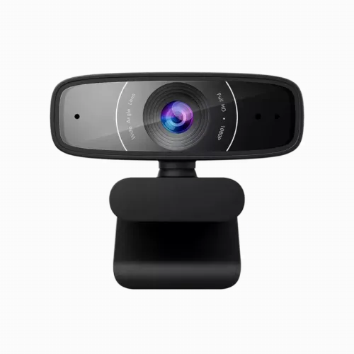 Cameră Web ASUS C3, Full-HD 1080P, Negru