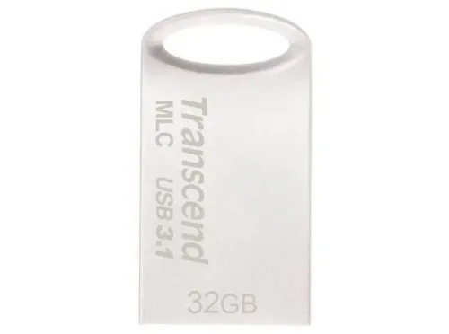  32GB USB3.1 Flash Drive Transcend "JetFlash 720S", Silver, Metal Case, COB (MLC , R/W:130/45MB/s)