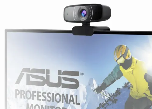 Cameră Web ASUS C3, Full-HD 1080P, Negru