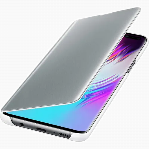 Husă Samsung Clear view Cover for Galaxy S10E, White