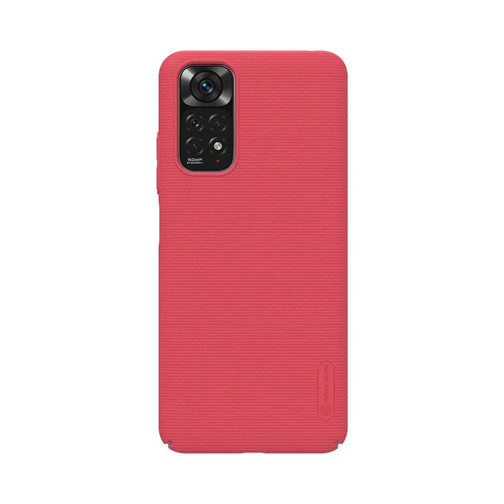 Nillkin Xiaomi RedMi Note 11, Frosted, Bright Red