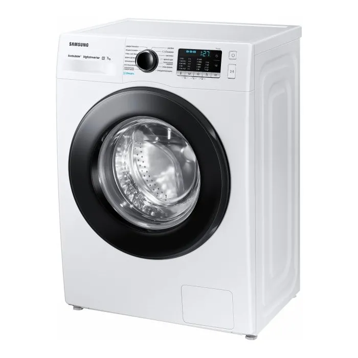 Mașină de spălat Samsung WW70AAS22AE/UA, 7kg, Alb
