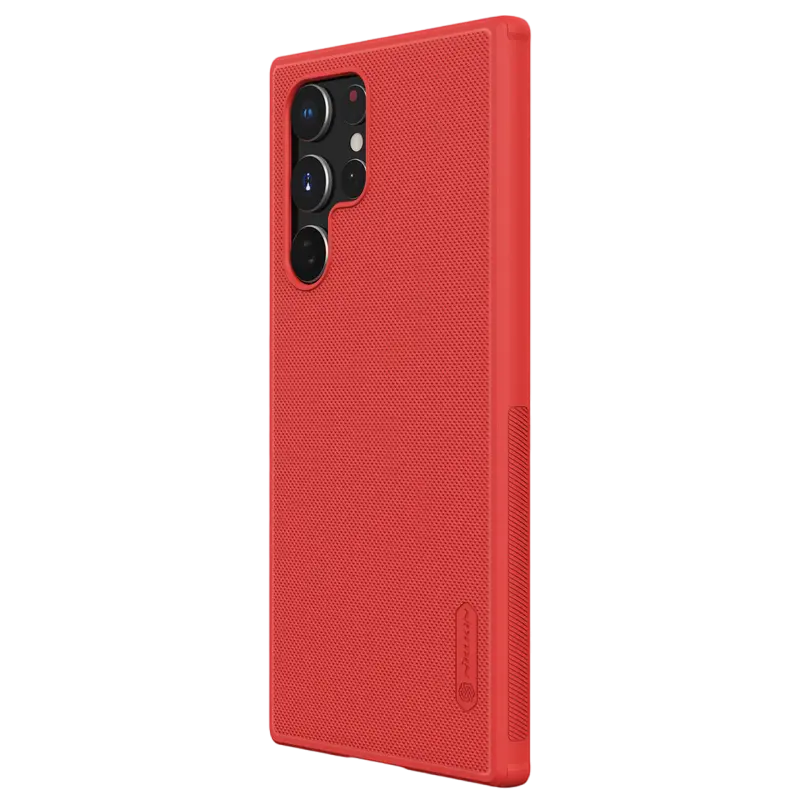 Husă Nillkin Nillkin SAM. S22 Ultra, Frosted, Roșu