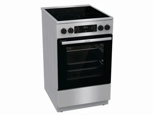 Plită electrică Gorenje GECS 5C70 XA, Argintiu