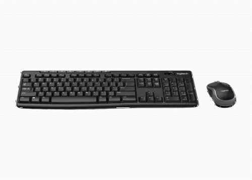 Set Tastatură + Mouse Logitech MK270, Fără fir, Negru