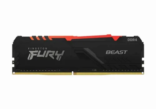 Memorie RAM Kingston FURY Beast RGB, DDR4 SDRAM, 3200 MHz, 8GB, KF432C16BBA/8