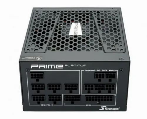 Power Supply ATX 850W Seasonic Prime PX-850 80+ Platinum, 135mm, Full Modular, Fanless until 40%