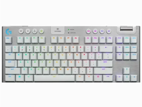 Tastatură Logitech G915 TKL, Fără fir, Alb