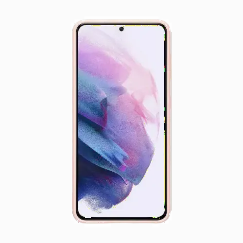 Чехол Samsung Silicone Cover for Galaxy S21, Розовый