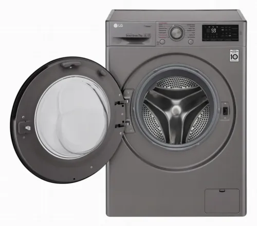 Mașină de spălat LG F2J5HS6S, 7kg, Gri
