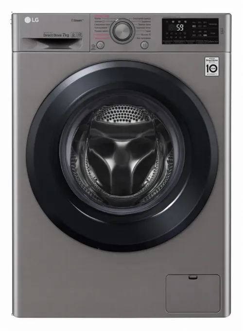 Mașină de spălat LG F2J5HS6S, 7kg, Gri