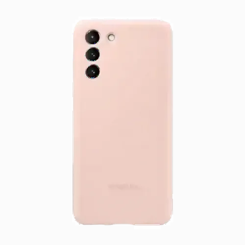 Чехол Samsung Silicone Cover for Galaxy S21, Розовый