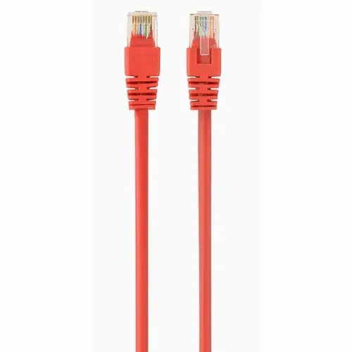 Patch cord Cablexpert PP12-0.5M/R, CAT5e UTP, 0,5m, Roșu