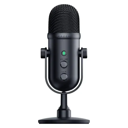Microfon Gaming RAZER Seiren V2 Pro, Cu fir, Negru