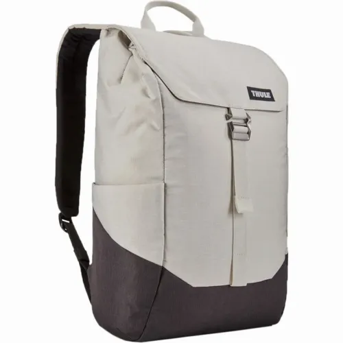 Rucsac pentru Laptop THULE Lithos, 14", Poliester, Gri deschis/Negru