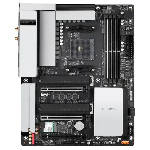 Placă de bază Gigabyte B550 VISION D-P, AM4, AMD B550, ATX