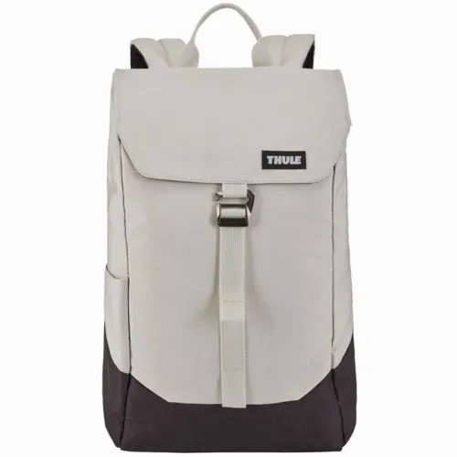 Rucsac pentru Laptop THULE Lithos, 14", Poliester, Gri deschis/Negru