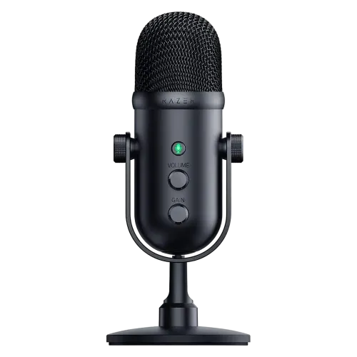 Microfon Gaming RAZER Seiren V2 Pro, Cu fir, Negru