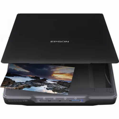 Scanner-Tablet Epson Scanner Perfection V39II, A4, Negru