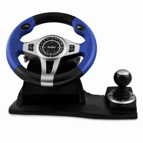 Volan Gaming SVEN GC-W600, Negru/Albastru