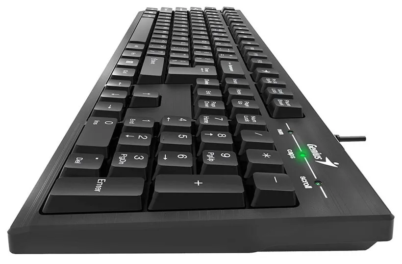 Клавиатура Genius Smart KB-101, Проводное, Чёрный