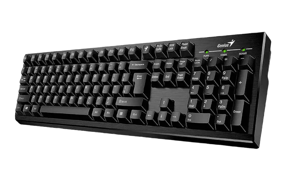 Клавиатура Genius Smart KB-101, Проводное, Чёрный